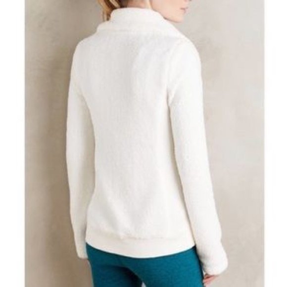 Anthropologie Pure + Good Snowfall Sherpa Jacket - Picture 2 of 13